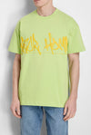 GRAFFITI ALL-OVER T-SHIRT GREEN