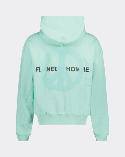 Light Blue Zip-Hoodie