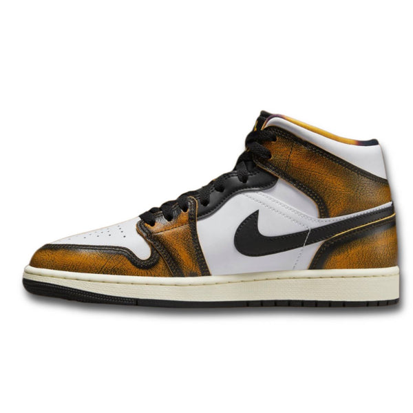 Jordan 1 Mid SE Orange Wear Away (GS) Agnostic Store