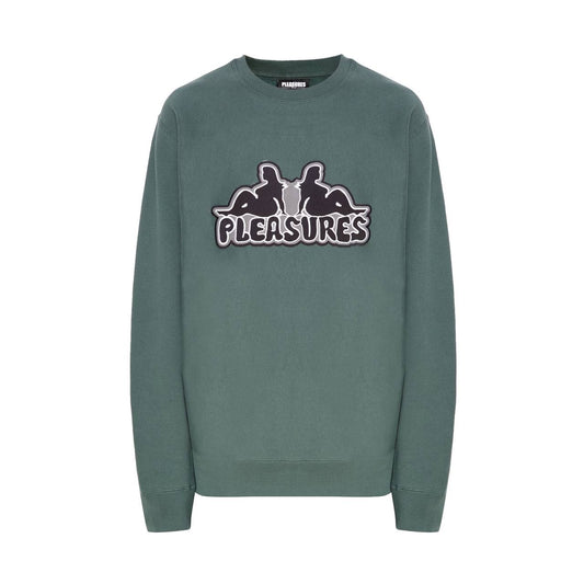 Світшот Pleasures Girls Dark Green Sweatshirt