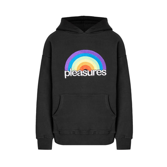 Худі Pleasures Rainbow Black Hoodie